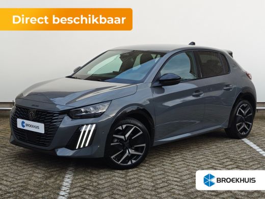 Peugeot 208 GT | Armsteunen op de voorportieren bekleed met kunstleder met groen sierstiksel (GT-Line) | Clim...