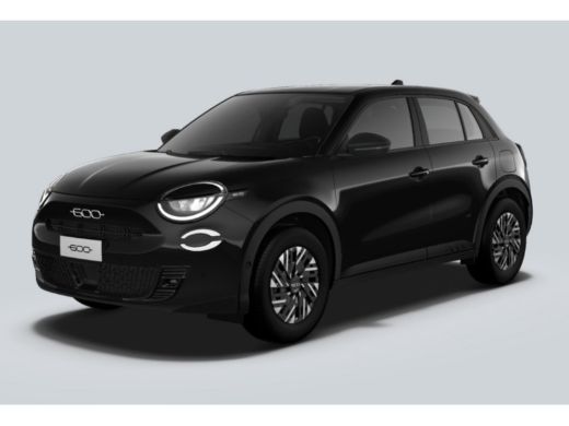 Fiat 600 Black Edition | 7" TFT Informatiedisplay in kleur | Apple Carplay&reg; / Android Auto&trade; | Elektrisch v... ActivLease financial lease