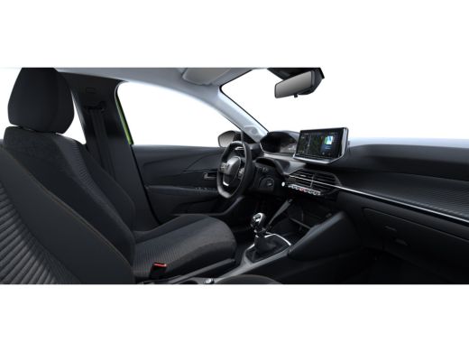 Peugeot 208 Style | Dashboard en deurpanelen in kunststof met carboneffect | Ecoled koplampen | Elektrisch ve... ActivLease financial lease