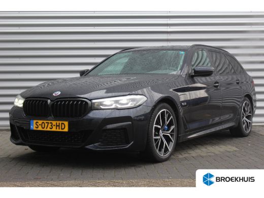 BMW 5 Serie Touring 530e 292PK BUSINESS EDITION PLUS M-SPORT AUTOMAAT / NAVI / LEDER / FULL-LED / CLIMA / PDC...