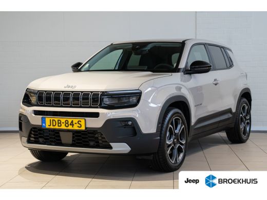 Jeep Avenger 54 kWh | 8 Jaar Garantie | Warmtepomp | Navigatie | Climate Controle | Stoelverwarming | Apple Ca...