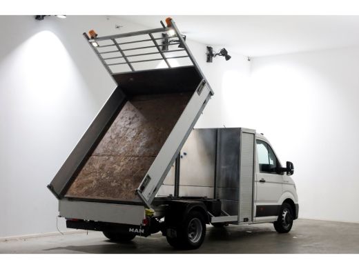 MAN TGE 5.180 2.0 177pk E6 L2H1 Kipper Dubbel Lucht Trekhaak 3500kg 06-2018 ActivLease financial lease