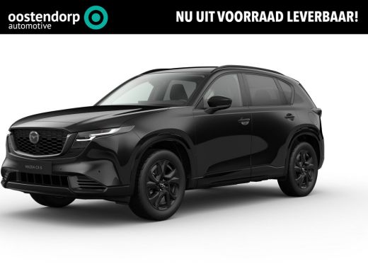 Mazda CX-5 2.5 E-SKYACTIV G 141 M HYBRID Homura | Voorraad auto leverbaar maart 2026 | Panorama dak | Zwart ...
