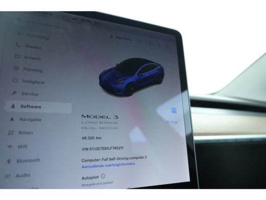 Tesla Model 3 Long Range AWD 75 kWh Navigatie, Climate, ActivLease financial lease