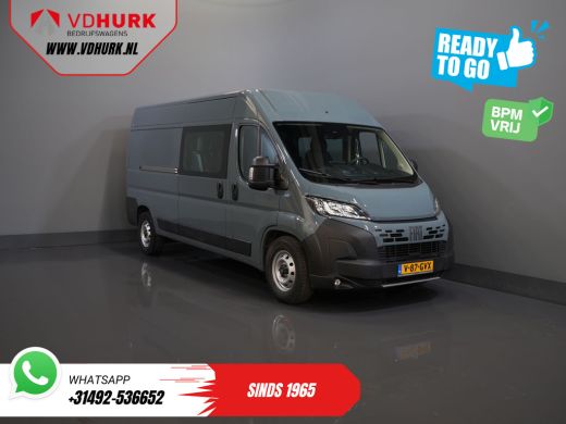 Mercedes-Benz Sprinter (Fiat Ducato) 2.2 MJ 180 pk Aut. L3H2 DC Dubbel Cabine BPM VRIJ! 6 Pers./ 2x Schuifdeur/ Climate/...