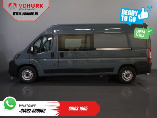Mercedes-Benz Sprinter (Fiat Ducato) 2.2 MJ 180 pk Aut. L3H2 DC Dubbel Cabine BPM VRIJ! 6 Pers./ 2x Schuifdeur/ Climate/... ActivLease financial lease