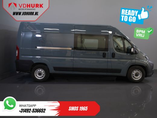 Mercedes-Benz Sprinter (Fiat Ducato) 2.2 MJ 180 pk Aut. L3H2 DC Dubbel Cabine BPM VRIJ! 6 Pers./ 2x Schuifdeur/ Climate/... ActivLease financial lease