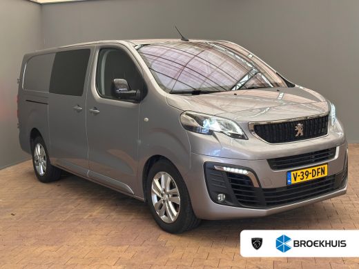Peugeot Expert 2.0 BlueHDI 180 S&S DC | Achterdeuren met ruiten | Alarm klasse 1(startblokkering) | Armsteun voor