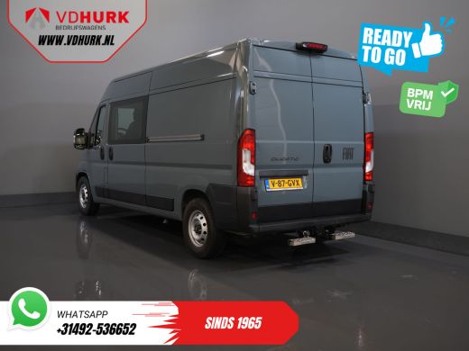 Volkswagen Crafter (Fiat Ducato) 2.2 MJ 180 pk Aut. L3H2 DC Dubbel Cabine BPM VRIJ! 6 Pers./ 2x Schuifdeur/ Climate/... ActivLease financial lease