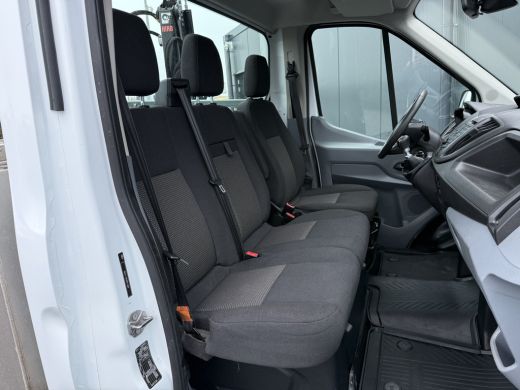 Ford Transit 2.0 TDCI EURO 6 / PICK UP / HIAB KRAAN T-CLX 013 / 2.7 TONS TREKHAAK / 34.988 KM! / 1e EIG. / 3-Z... ActivLease financial lease