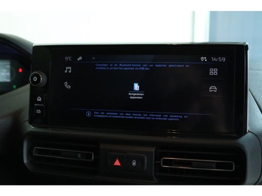 Peugeot Partner 1.5 BlueHDi 100 S&S L2 | Cruise COntrol | Sensoren | Carplay | Airco | Navi | Betimmering | 3-Zits ActivLease financial lease