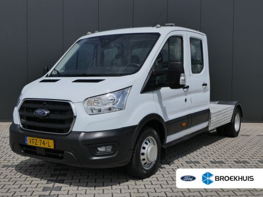 Ford Transit 470 2.0 TDCI L3H1 DC Trend RWD | DC | Trekker | Luchtremmen | 4650kg Trekgewicht | 5 Persoons | 1...