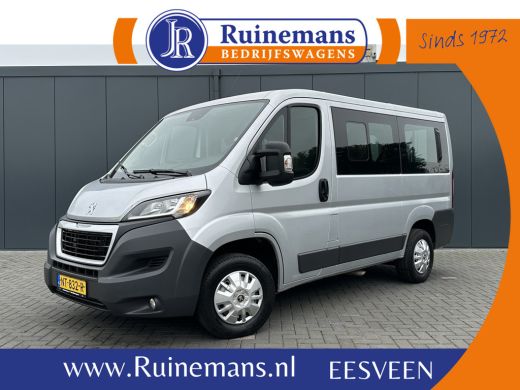 Peugeot Boxer 2.0 BlueHDI 131 PK / EURO 6 / L1H1 / 9 PERSOONS / 1e EIGENAAR / 55.222 KM !! / AIRCO / PERSONENBUS