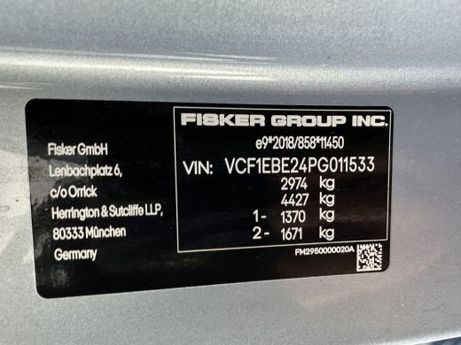 Fisker Ocean Extreme 113kWh [ 3-Fase ] Aut. (INCL-BTW) *HEATPUMP | PANO | LUXURY-LEATHER | FULL-LED | ADAPTIVE... ActivLease financial lease