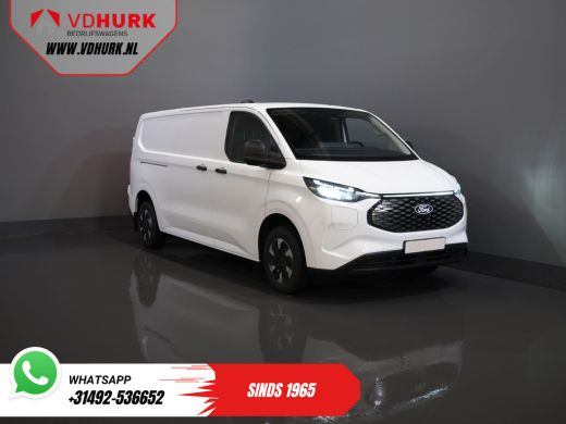 Ford E-Transit Custom 65 kWh L2 330 km WLTP 2x Schuifdeur/ Standkachel/ Snellader/ 2.3t Trekverm./ Carplay/ Climate/ Ca...