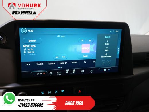 Ford E-Transit Custom 65 kWh L2 330 km WLTP 2x Schuifdeur/ Standkachel/ Snellader/ 2.3t Trekverm./ Carplay/ Climate/ Ca... ActivLease financial lease