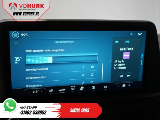 Ford E-Transit Custom 65 kWh L2 330 km WLTP 2x Schuifdeur/ Standkachel/ Snellader/ 2.3t Trekverm./ Carplay/ Climate/ Ca... ActivLease financial lease