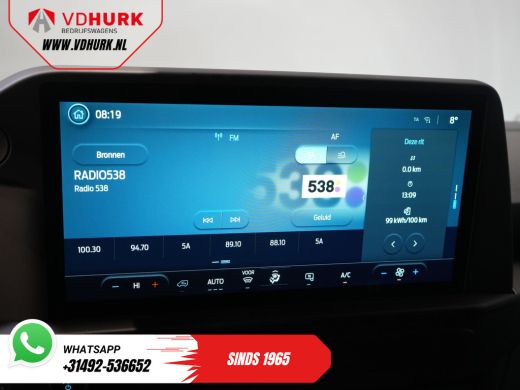 Ford E-Transit Custom 65 kWh L2 330 km WLTP LED/ Standkachel/ Snellader/ 2.3t Trekverm./ Carplay/ Climate/ Camera/ PDC/... ActivLease financial lease