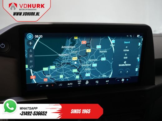 Ford E-Transit Custom 65 kWh L2 330 km WLTP LED/ Standkachel/ Snellader/ 2.3t Trekverm./ Carplay/ Climate/ Camera/ PDC/... ActivLease financial lease