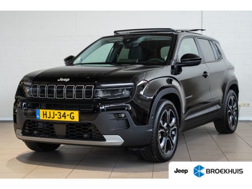 Jeep Avenger Summit 54 kWh | Lederen Bekleding | Warmtepomp | Panoramadak | Navigatie | Elektrische Achterklep...