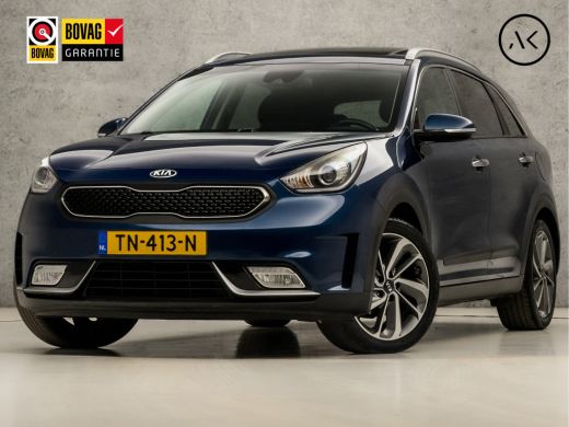 Kia Niro 1.6 GDi Hybrid Sport 142Pk Automaat (SCHUIFDAK, APPLE CARPLAY, NAVIGATIE, CAMERA, LEDER, STUUR/ST...