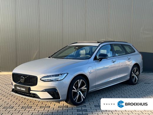 Volvo  V90 T6 Plug-in hybrid AWD Ultimate Dark | Panoramadak | Trekhaak | Luchtvering | Bowers & Wilkins | L...