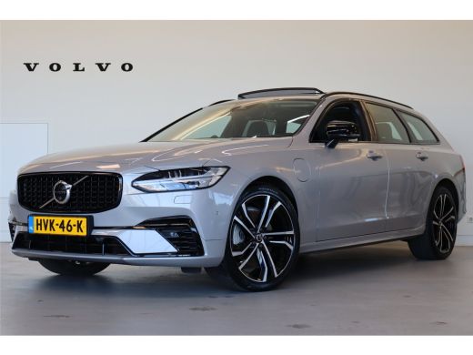 Volvo  V90 T8 455PK AWD Ultra Dark | Massage | Bowers & Wilkins | Luchtvering | Panoramadak | 20"