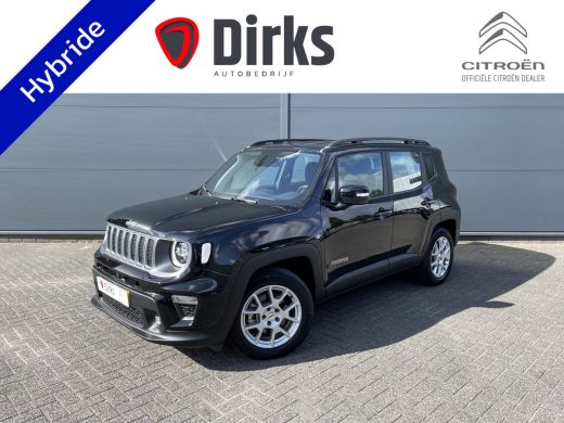 Jeep Renegade 1.5T e-Hybrid Limited (Stoel-/- stuurwiel verwarming - Camera - Keyless Entry - Navigatie - Autom...