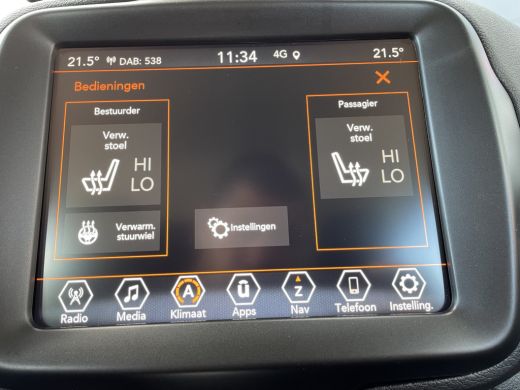 Jeep Renegade 1.5T e-Hybrid Limited (Stoel-/- stuurwiel verwarming - Camera - Keyless Entry - Navigatie - Autom... ActivLease financial lease