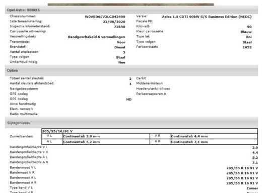 Opel Astra 1.5 CDTI 123PK 5Drs / Navigatie / Pdc.A / Airco / Radio multimedia / Apk 06-2026 ActivLease financial lease