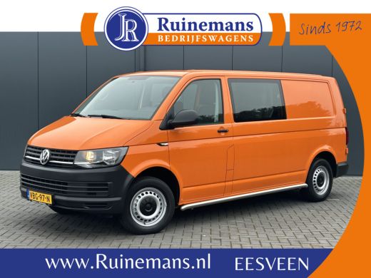Volkswagen Transporter 2.0 TDI 102 PK TRENDLINE / L2H1 / 1e EIG. / DUBBEL CABINE / TREKHAAK / AIRCO / CRUISE