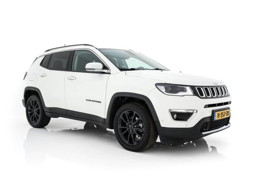 Jeep Compass 1.3T Limited (INCL-BTW) *LEATHER-MICROFIBRE | FULL-LED | NAVI-FULLMAP | KEYLESS | COMFORTSEATS | ...