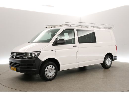 Volkswagen Transporter 2.0 TDI 140PK L2H1 | DC | 6 Zits | Airco | Carplay | Navi | Imperiaal | Trekhaak ActivLease financial lease