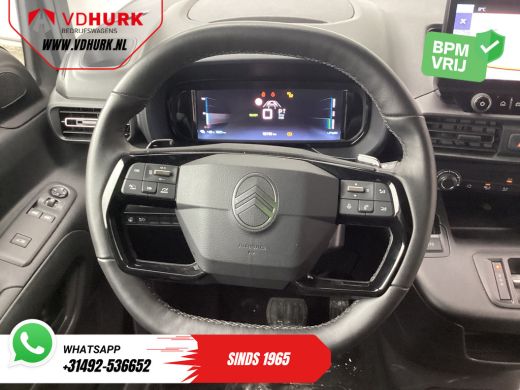 Citroën &euml;-Berlingo 50 kWh 335 WLTP L2 2x Schuifdeur/ Snellader/ 3 Pers./ Keyless/ Adapt.Cruise/ Navi/ Carplay/ Camer... ActivLease financial lease
