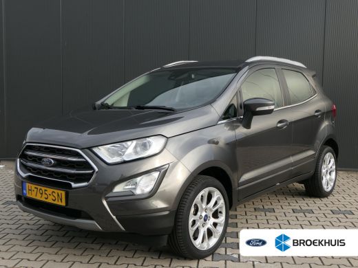 Ford EcoSport 1.0 EcoBoost Titanium | Half-Lederen Bekleding | CarPlay/Android Auto | Parkeersensoren | Bluetoo...