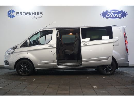 Ford Transit Custom 300 2.0 TDCI L2H1 Limited DC | Achteruitrijcamera | Cruise control adaptief | Trekhaak ActivLease financial lease