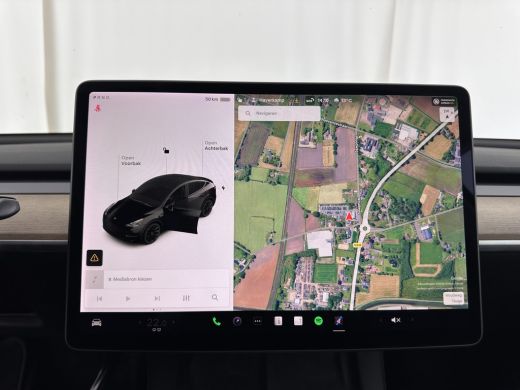 Tesla Model Y Long Range AWD 75 kWh Black-Line [ 3-Fase-11kW ] {SOH-82%} (INCL-BTW) Aut. *PANO | AUTO-PILOT | L... ActivLease financial lease