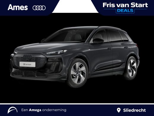 Audi Q6 e-tron 83kWh 252pk S Edition | Trekhaak, wegklapbaar | Matrix-LED | Optiekpakket zwart