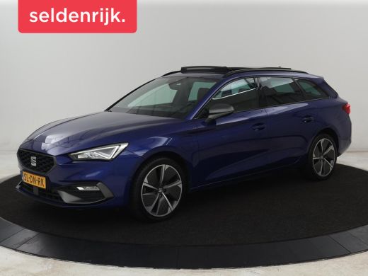 Seat Leon 1.4 TSI eHybrid PHEV FR | Panoramadak | Stoelverwarming | Leder/Alcantara | Adaptive cruise | Cam...