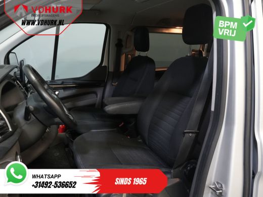 Ford Transit Custom 2.0 TDCI 130 pk L2 Limited DC Dubbel Cabine 2xSchuifdeur/ Stoelverw./ Carplay/ Cruise/ PDC/ Camer... ActivLease financial lease