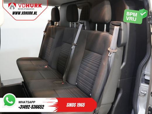 Ford Transit Custom 2.0 TDCI 130 pk L2 Limited DC Dubbel Cabine 2xSchuifdeur/ Stoelverw./ Carplay/ Cruise/ PDC/ Camer... ActivLease financial lease