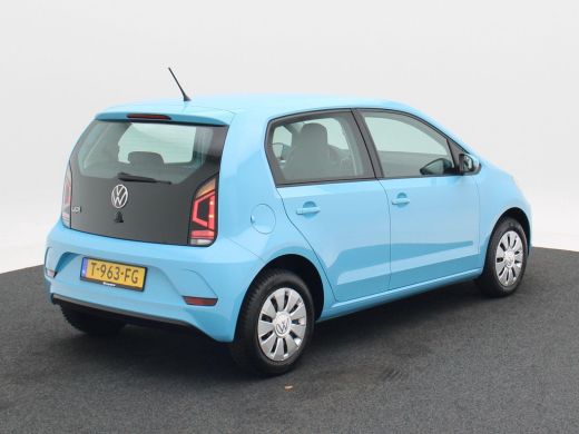 Volkswagen up! 1.0 | 5-Deurs | Airconditioning | Bluetooth | Teal Blue | 40.228 Km! ActivLease financial lease