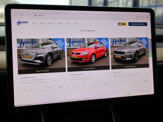 Tesla Model 3 60 kWh RWD *BTW* + AFN. TREKHAAK | LEDER | AUTOPILOT | PANORAMA | 3 CAMERA'S ActivLease financial lease