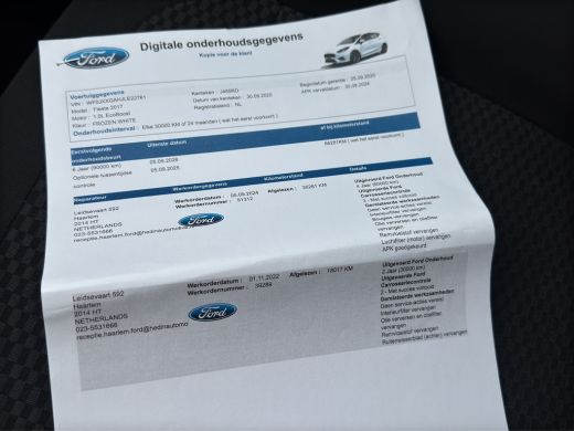Ford Fiesta 1.0 ST-Line | Cruise Control | Apple Carplay | Climate Control | Navigatie | Parkeersensoren | Ai... ActivLease financial lease