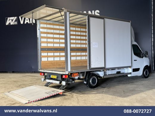 Renault Master 2.3 dCi 145pk Bakwagen 232cm Hoog Laadklep Zijdeur Euro6 Airco | LED | Lat om Lat betimmering | C... ActivLease financial lease