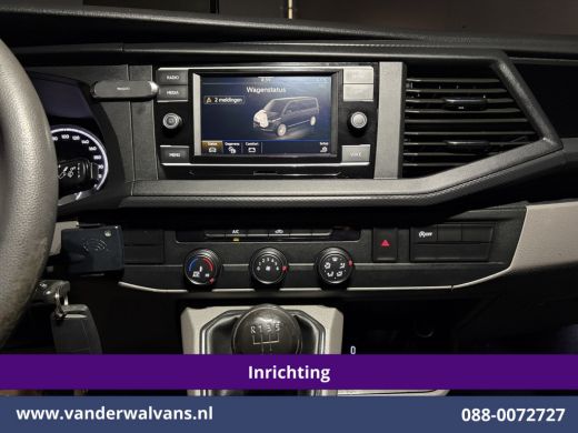 Volkswagen Transporter 2.0 TDI L2H1 Inrichting Euro6 Airco | Omvormer | Camera | Apple Carplay | Trekhaak Android Auto, ... ActivLease financial lease
