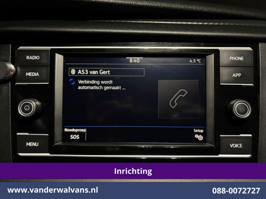 Volkswagen Transporter 2.0 TDI L2H1 Inrichting Euro6 Airco | Omvormer | Camera | Apple Carplay | Trekhaak Android Auto, ... ActivLease financial lease