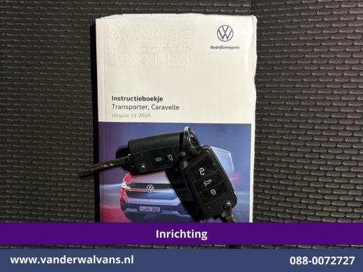 Volkswagen Transporter 2.0 TDI L2H1 Inrichting Euro6 Airco | Omvormer | Camera | Apple Carplay | Trekhaak Android Auto, ... ActivLease financial lease