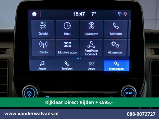 Ford Transit Custom 2.0 TDCI 130pk L2H1 Inrichting Euro6 *Rijklaar Direct Rijden* Airco | Camera | LED | Cruisecontro... ActivLease financial lease