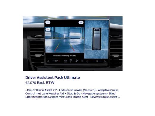 Ford Transit Custom 320 2.5 PHEV L2H1 Trend | 1-fase laadkabel mode 3 16A, 10 meter (PHEV) | 13 polige trekhaak met T... ActivLease financial lease